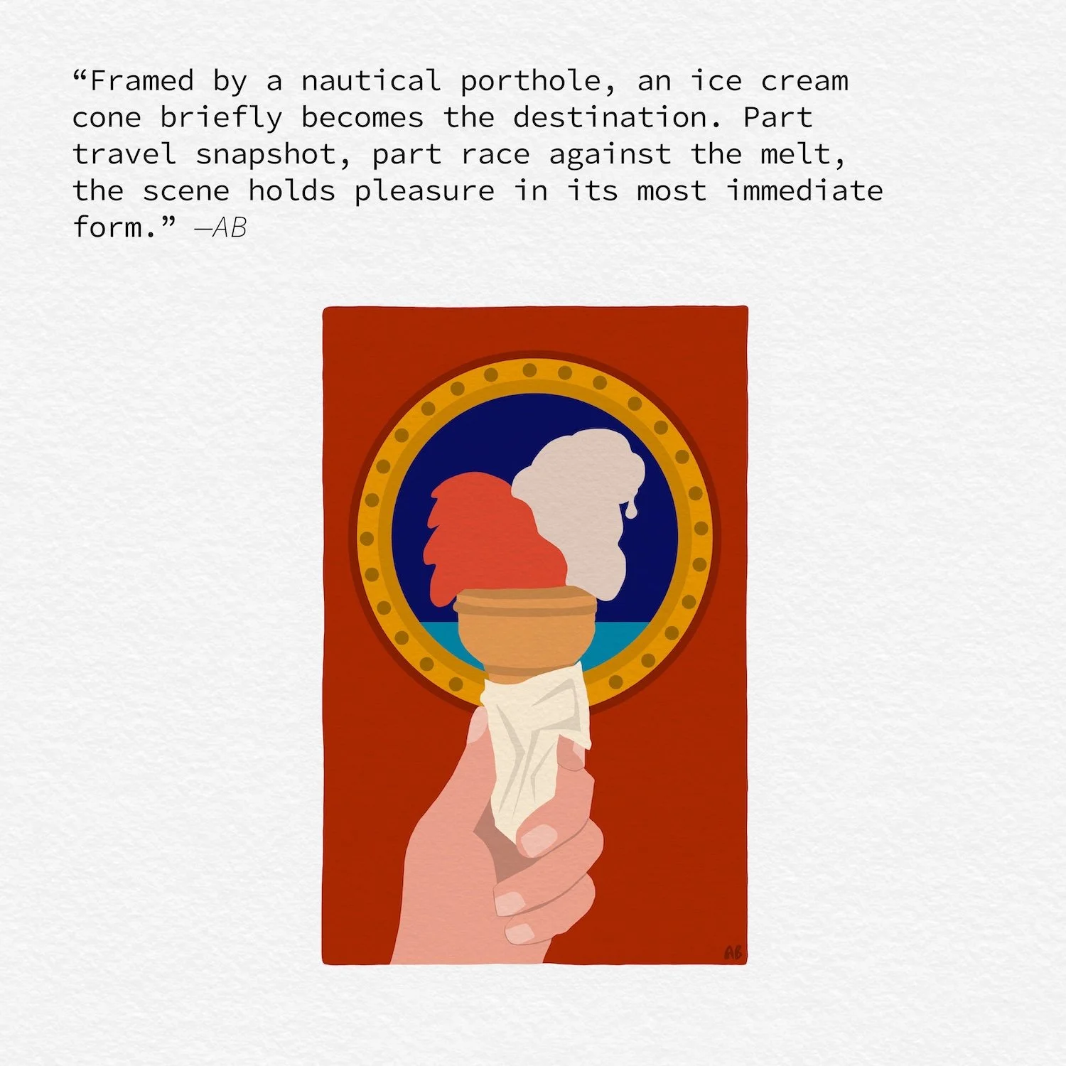 Ice Cream Cone on a Boat Narrative Blurb.jpg