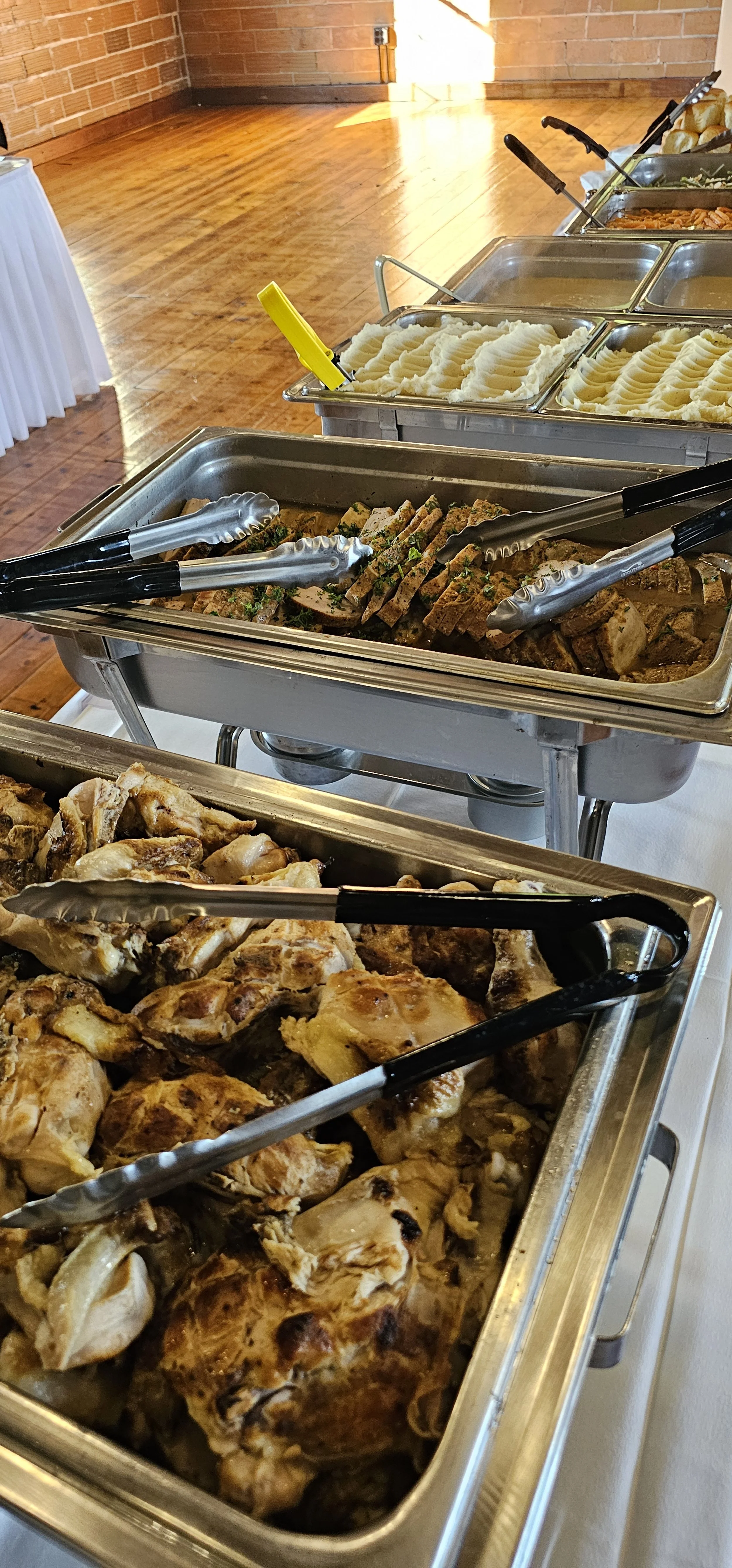 buffet detail @The Condensary, Osseo