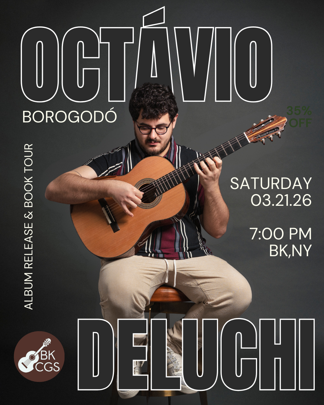 Octávio Deluchi - Borogodó (Album release & Book Tour)