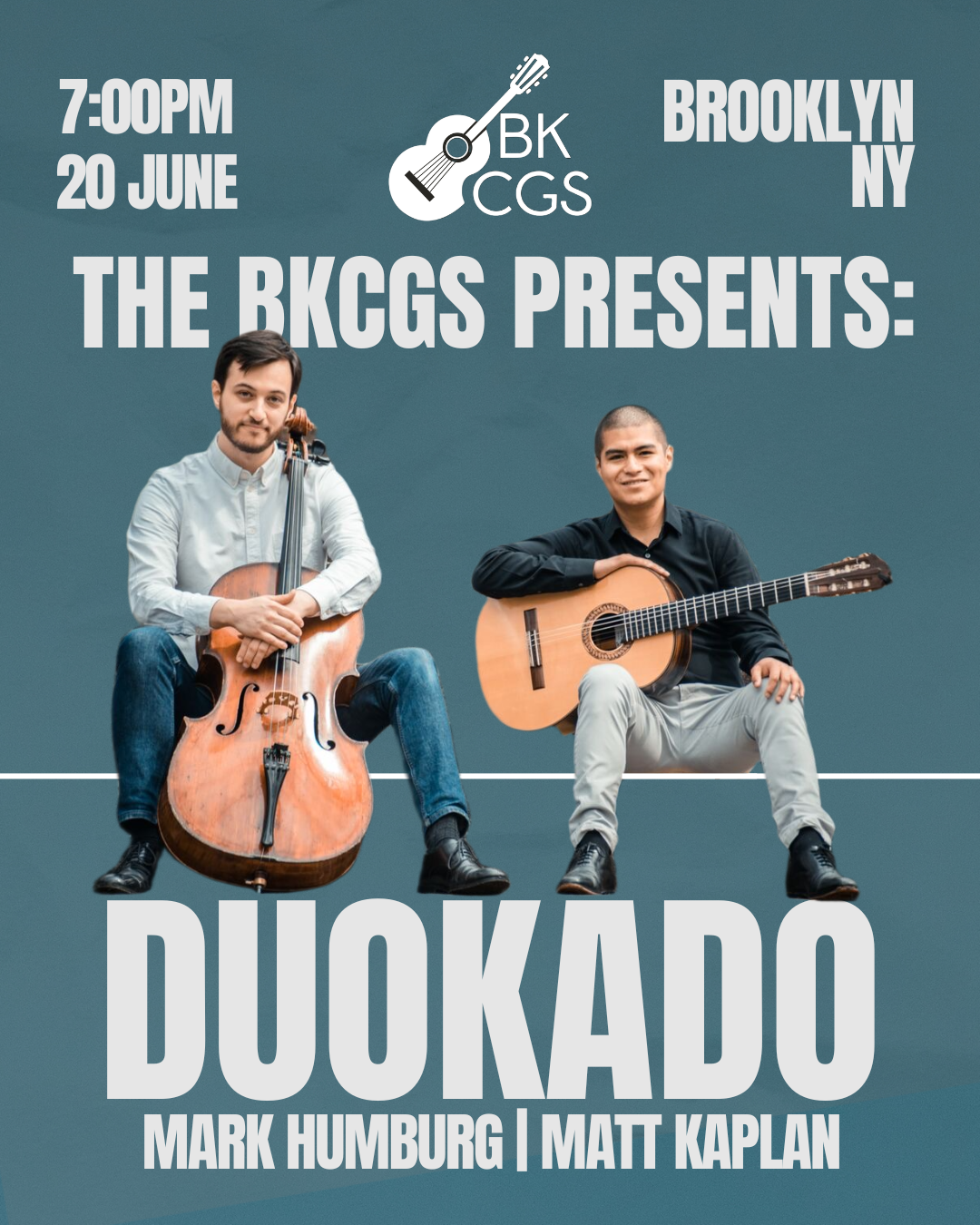 Duokado, classical guitar and cello