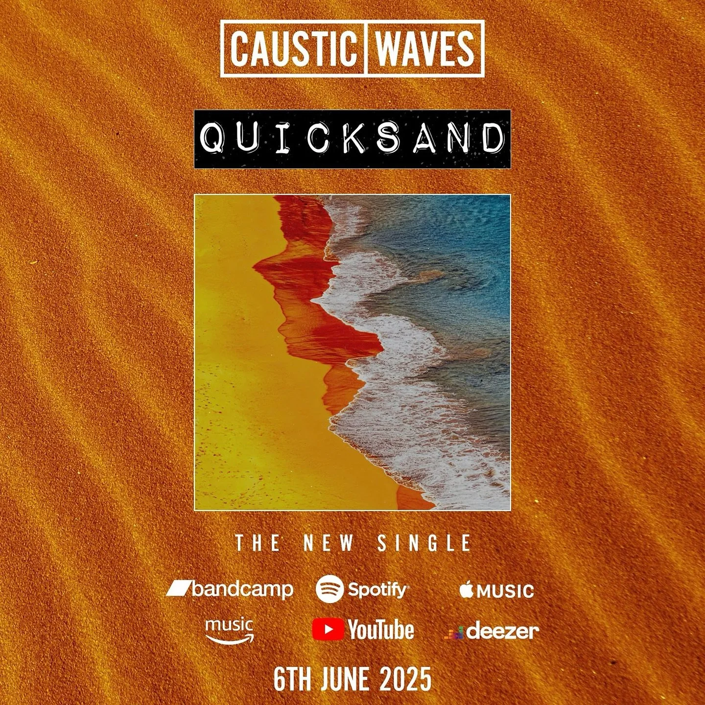 BEYOND excited to be listening to some new music from Chinaski family member and musical polymath @causticwaves , who after tinkering in his musical laboratory for a couple of years has returned with an album of absolute fucking rock BANGERS, includi