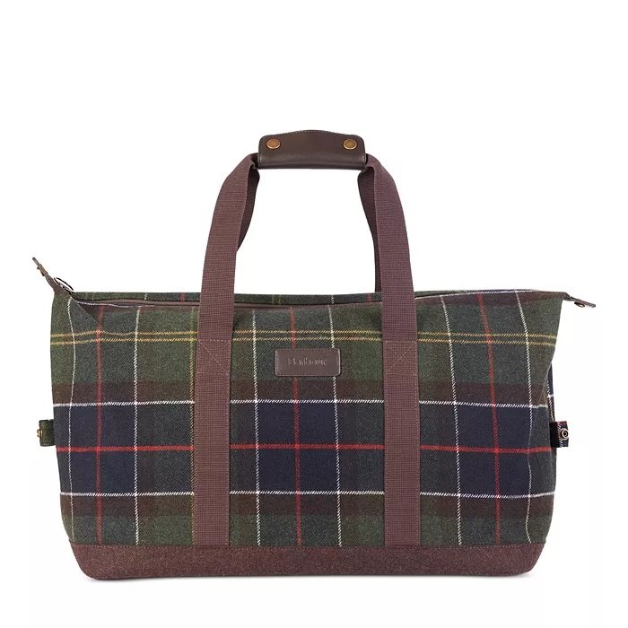 Barbour Cree Tartan Holdall Duffel Bag