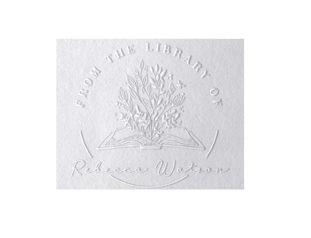 Pickled Stamps From the Library of book embosser