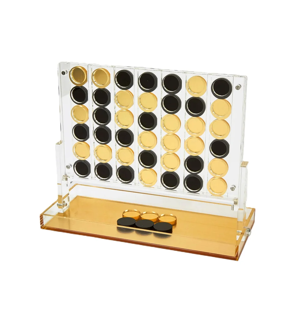 Four in a Row set Tizo Lucite