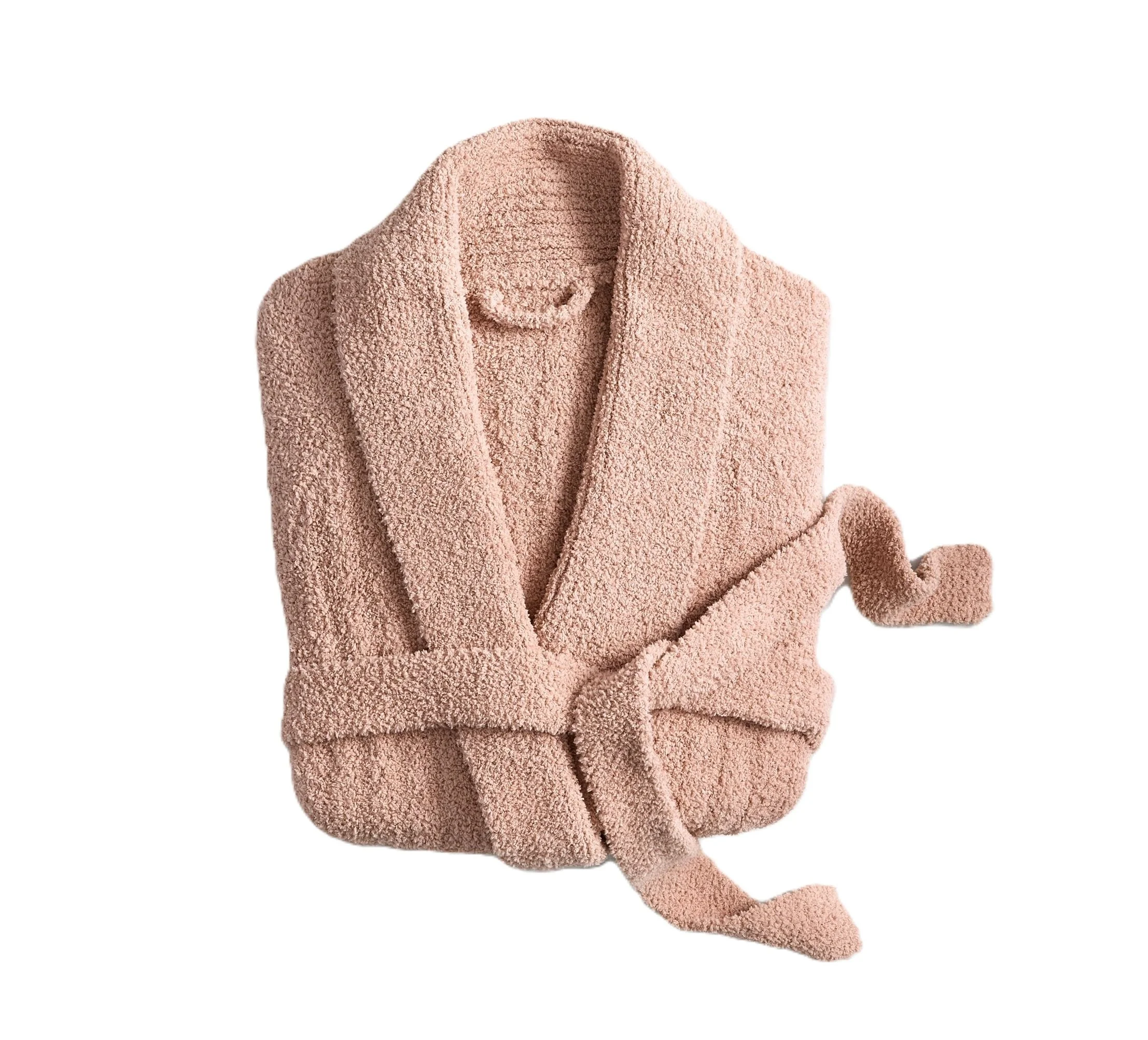 Pottery Barn Cozy Ribbed Robe