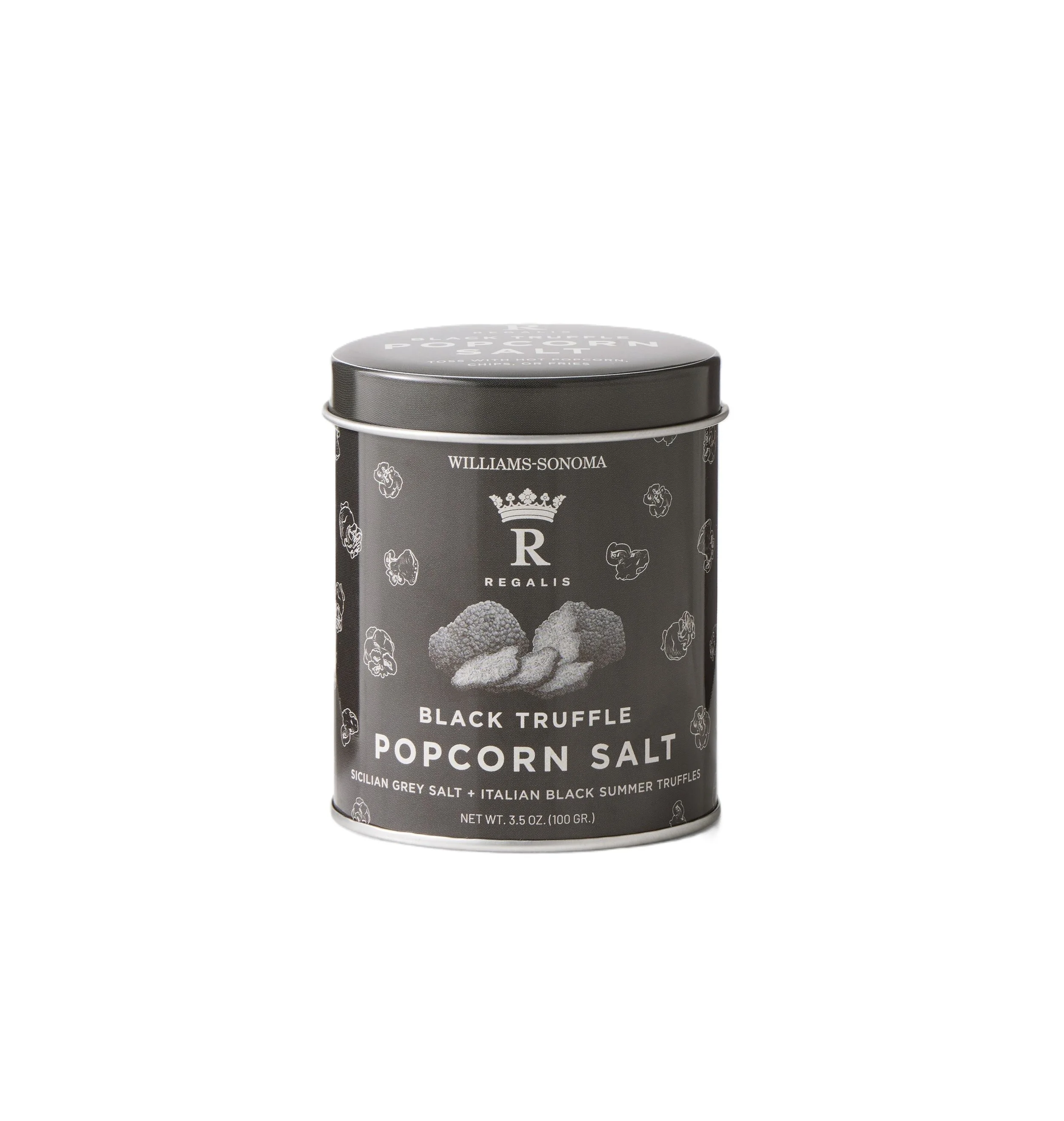 Regalis Black Trufle Popcorn Salt Williams Sonoma