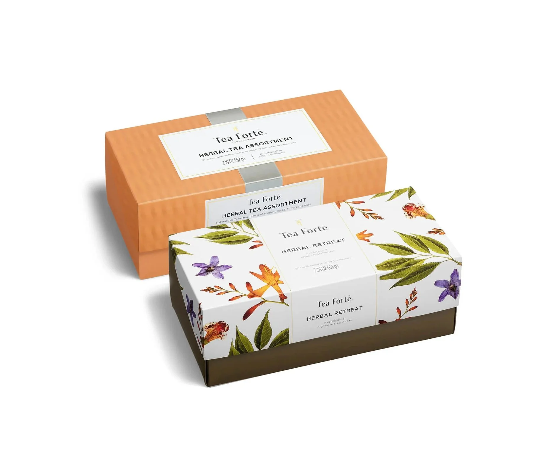 Tea Forte Caffeine Free Herbal Dual Box