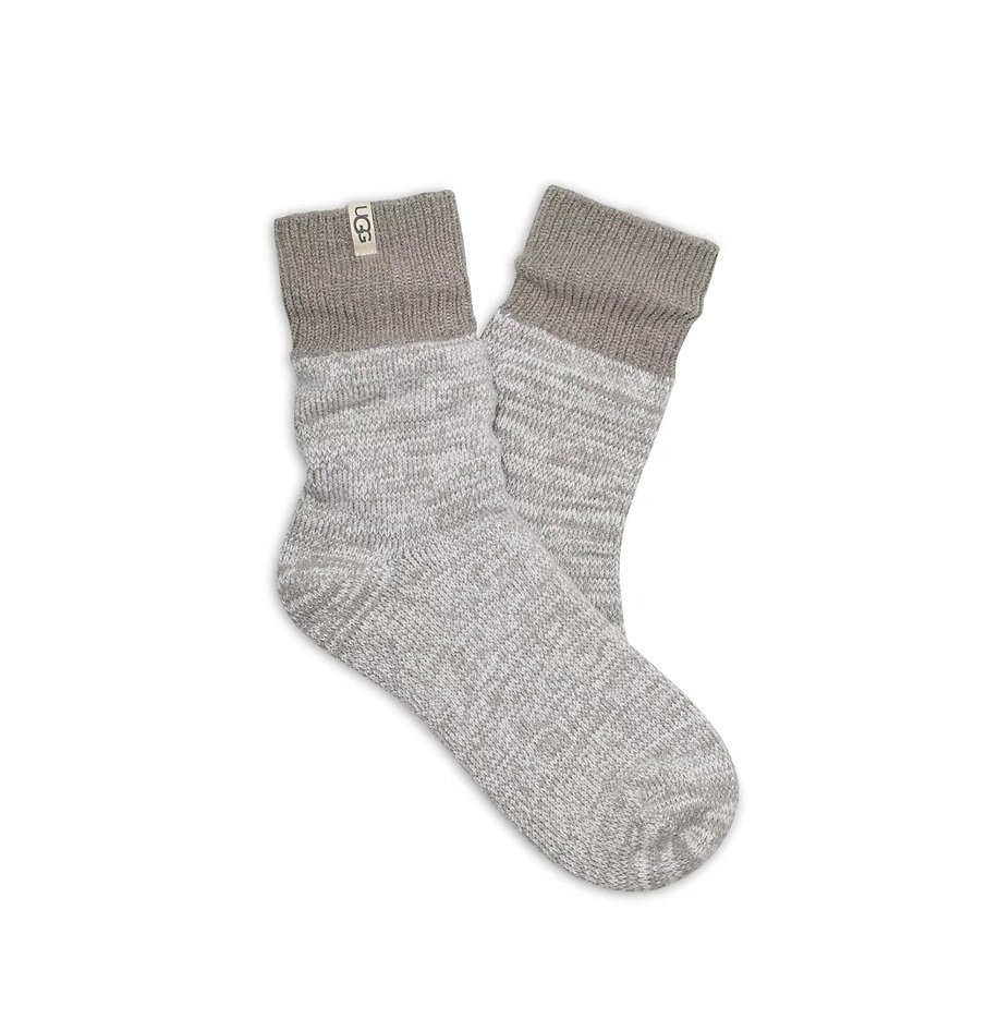 Ugg Rib Knit Slouchy Quarter Socks