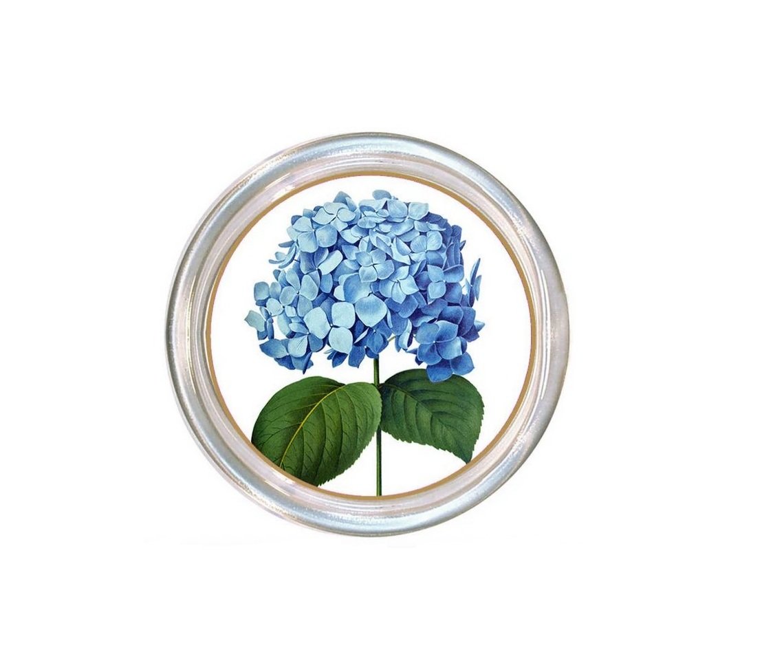 Affordably Chic Art Hydrangea large coaster