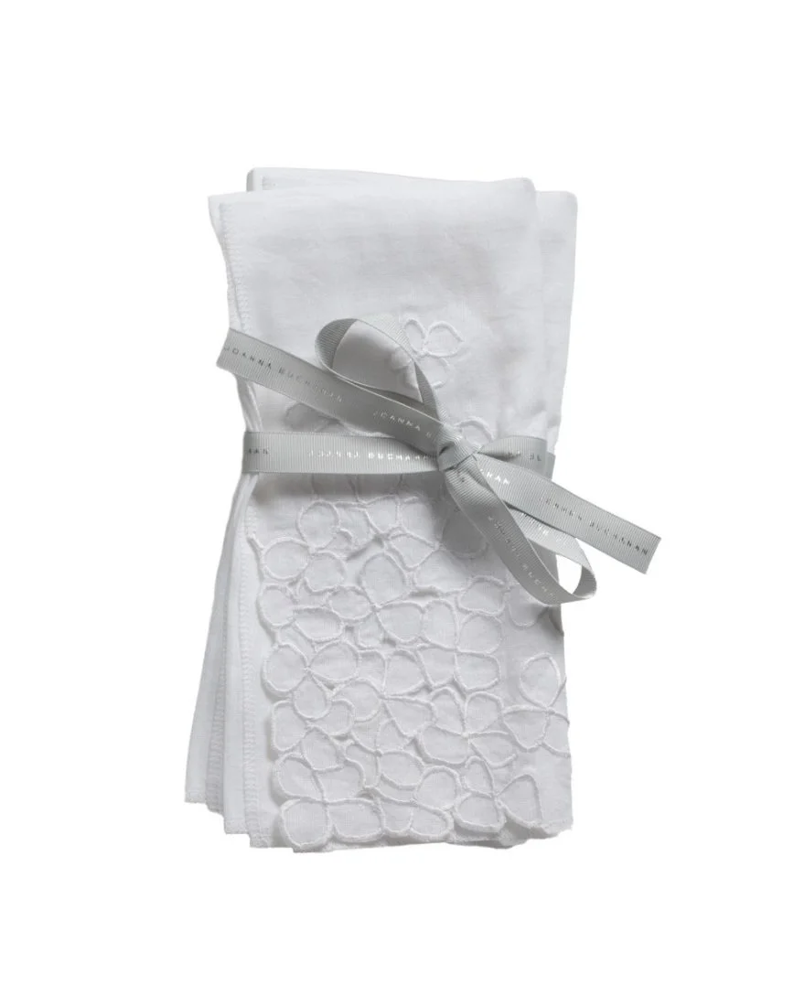 Joanna Buchanan at The Well Appointed House hydrangea napkins
