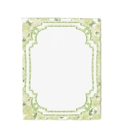 White and Green Hydrangea custom notecards Soiree All Day Etsy