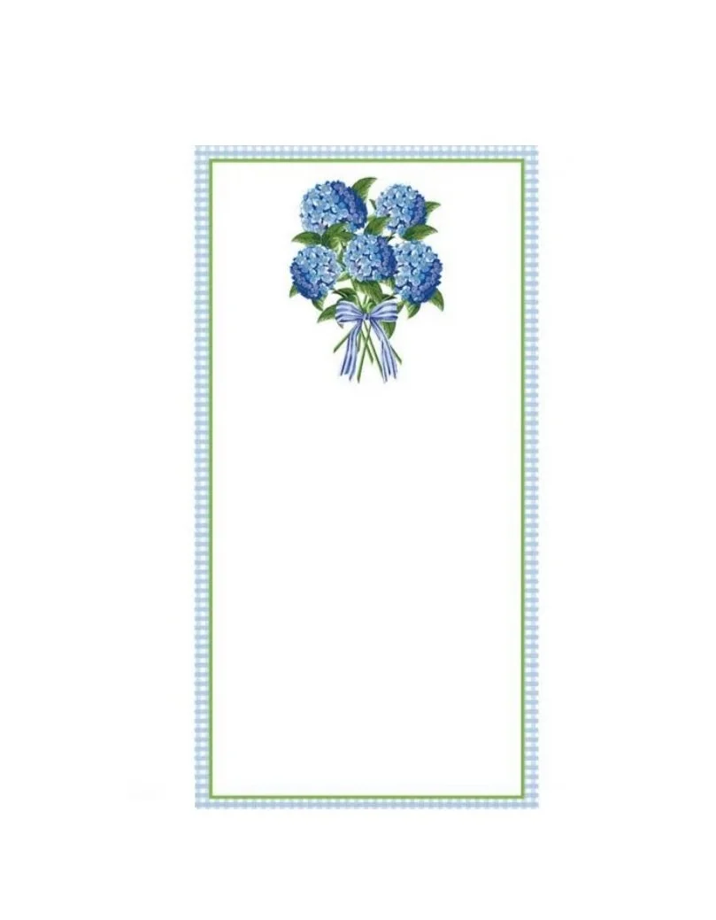 Affordably Chic Art Hydrangeas Bouquet Notepad