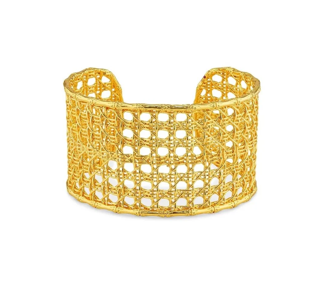 Capucine De Wulf Veranda Caning Cuff Bracelet