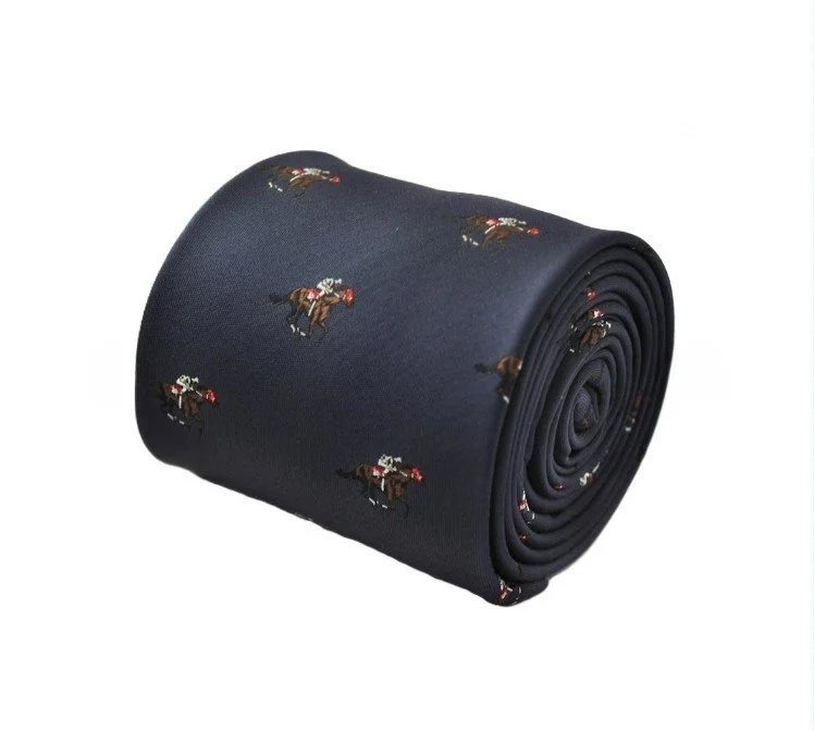 Frederick Thomas Etsy Navy Necktie Jockey