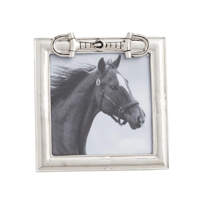 Mudpie Square Metal Equestrian mini frame