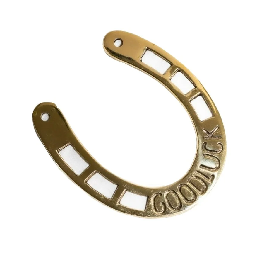 Sunday Forever Get Lucky Gold Horseshoe