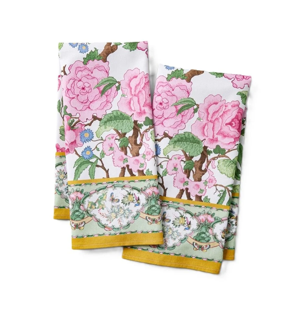 Canton Rose Towels Williams Sonoma