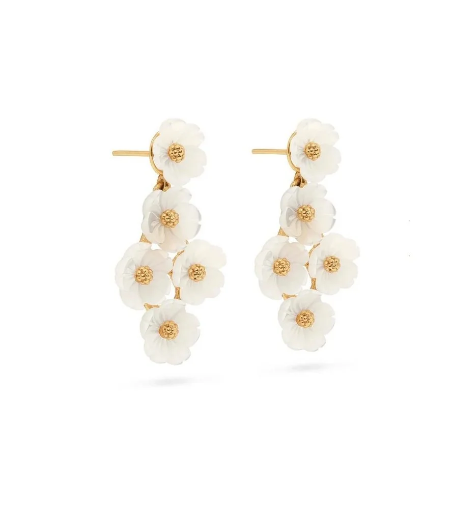 Capucine De Wulf Floral earrings Over the Moon