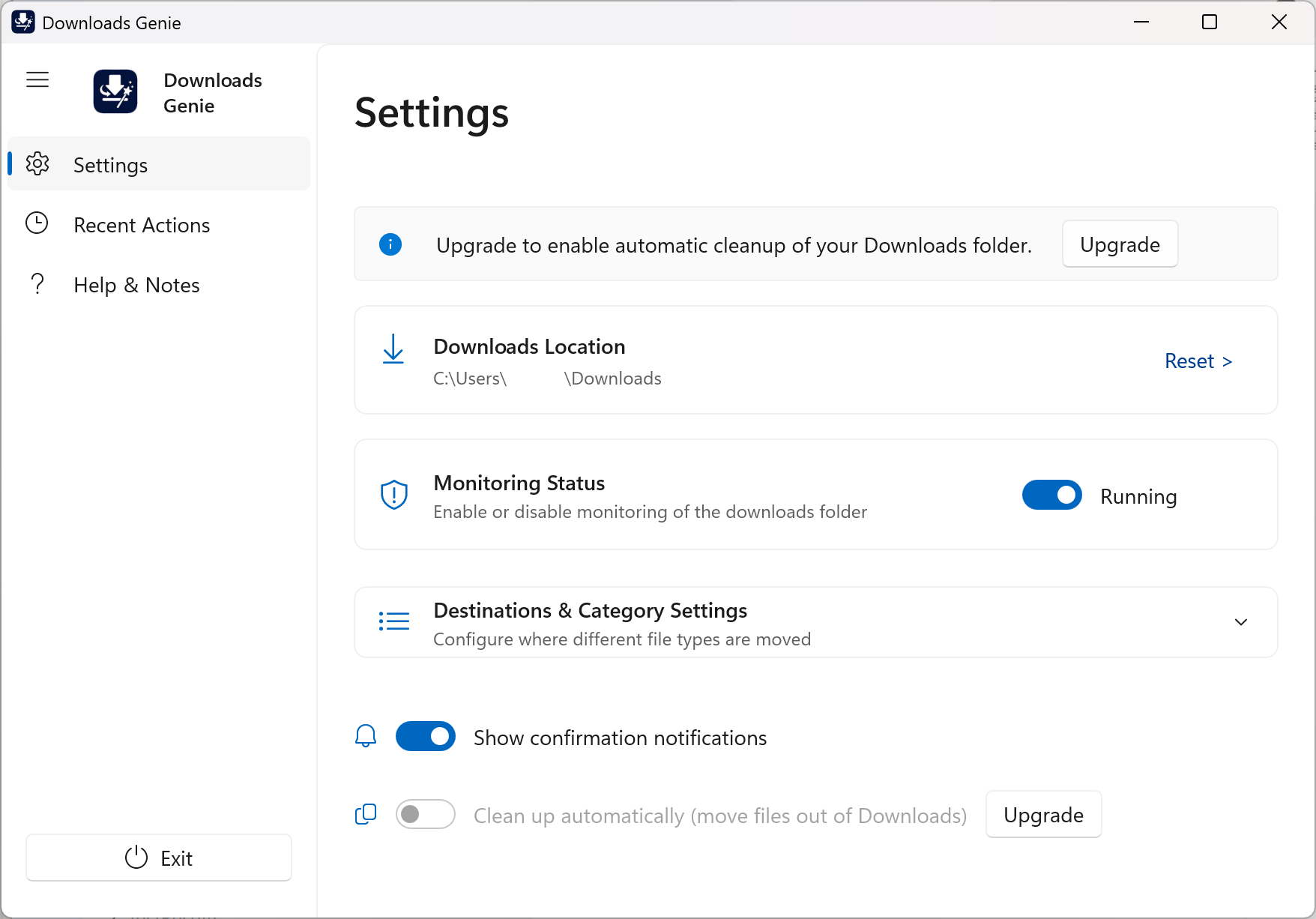 Fine‑tune every feature with a clean, organized settings panel