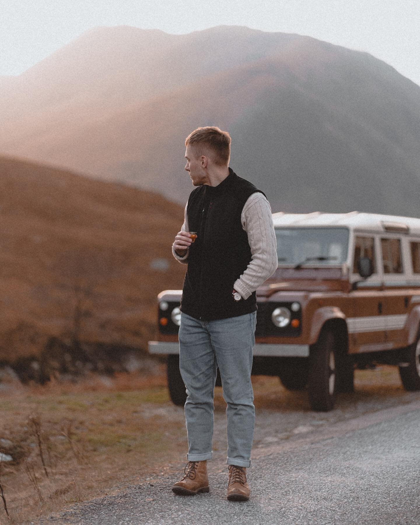 Is there a better combination for a commercial photoshoot than being in Glencoe with a classic Land Rover Defender?

#glencoe #landrover #defender #visitscotland #scottishhighlands