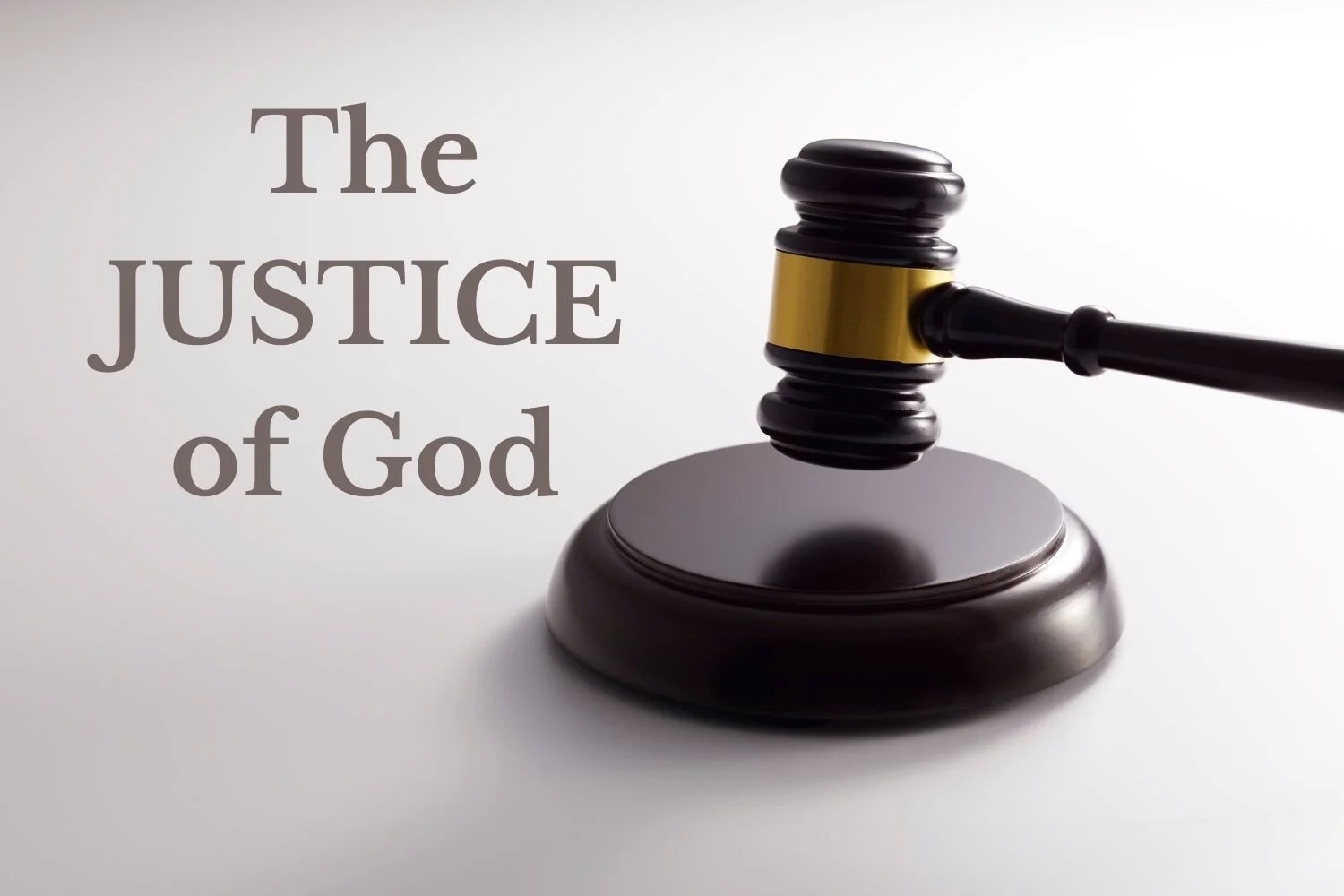 God’s Justice