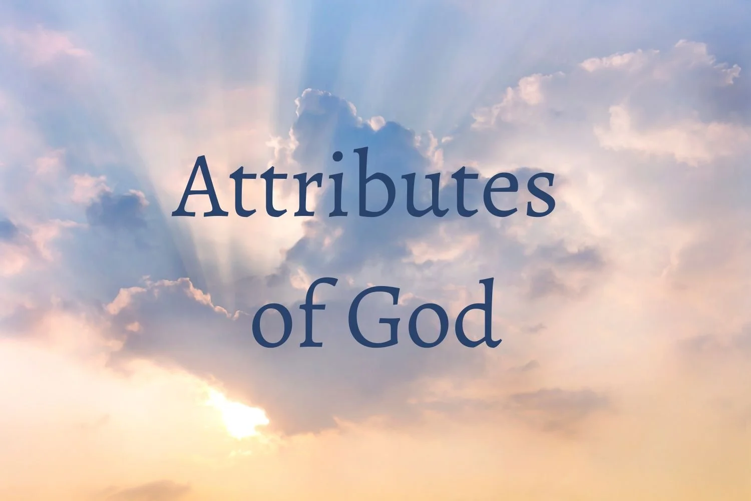 attributes of God