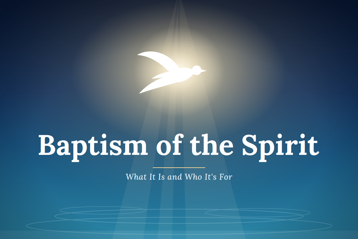 Baptism of the Spirit
