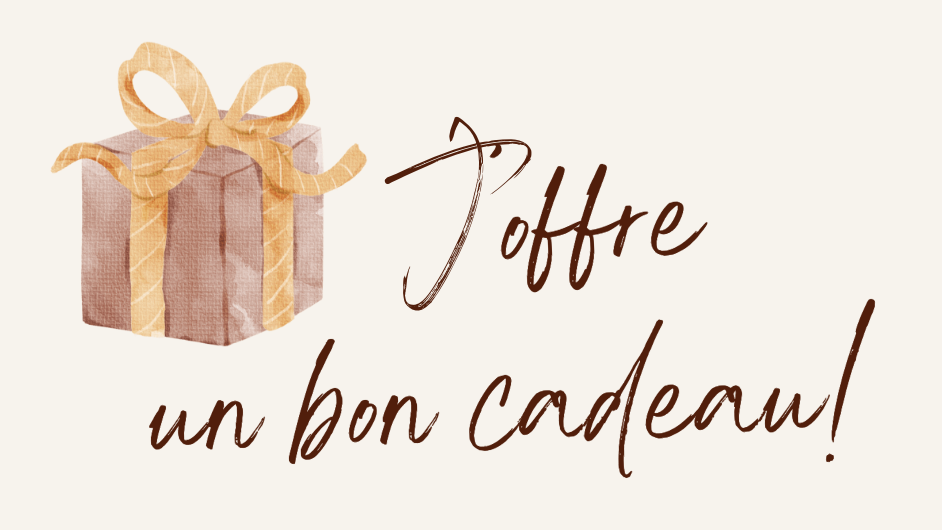 Je clique ici pour offrir un bon cadeau