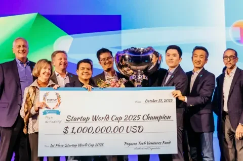 Coreshell Wins $1M at Startup World Cup 2025