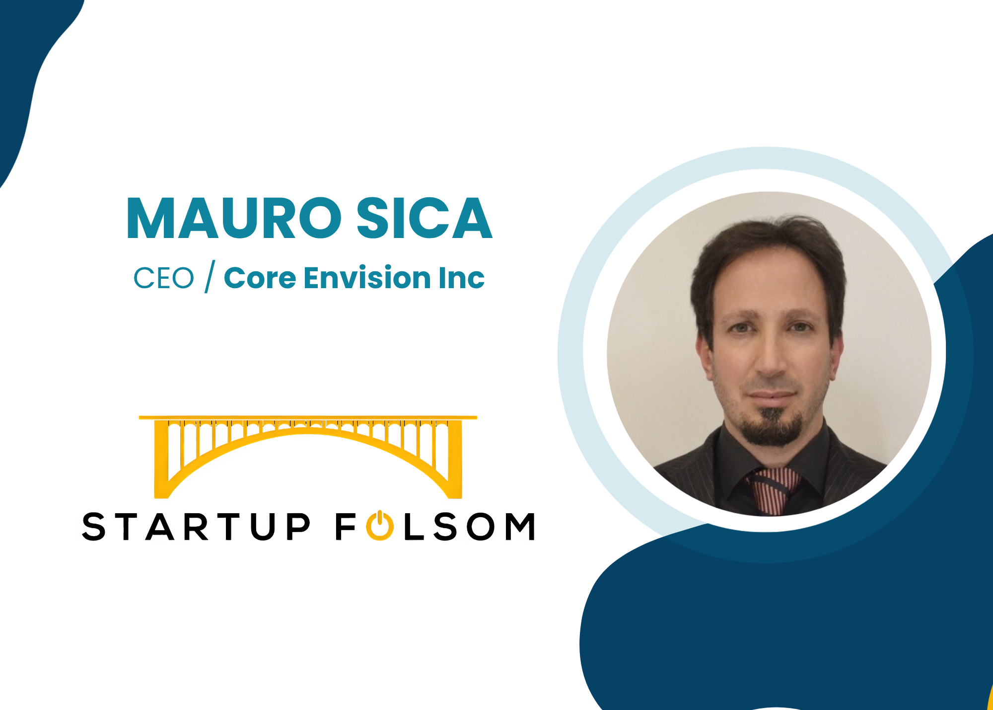 Folsom AI Meet Up featuring Core Envision Founder Mauro Sica