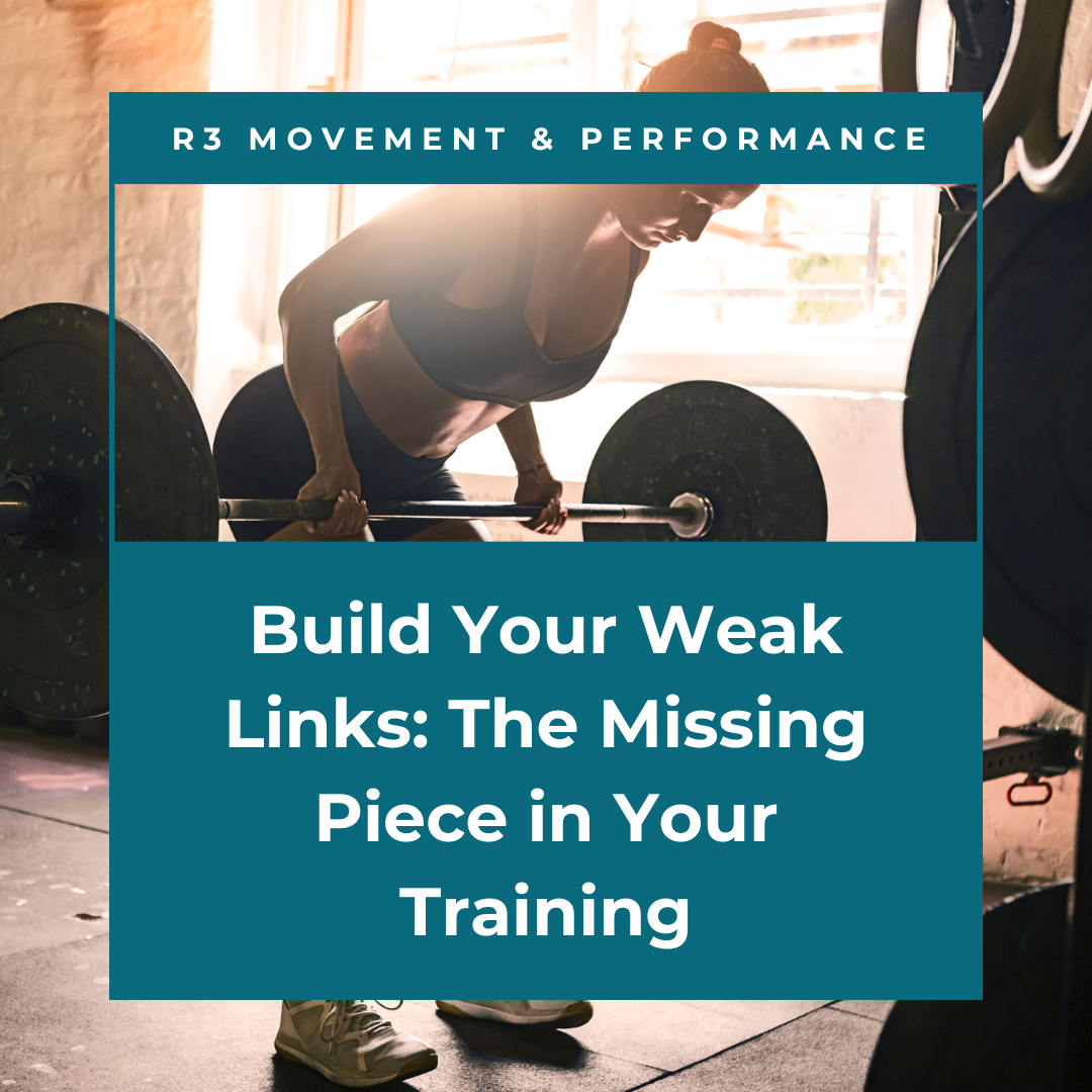 Build Your Weak Links: The Missing Piece in Your Training