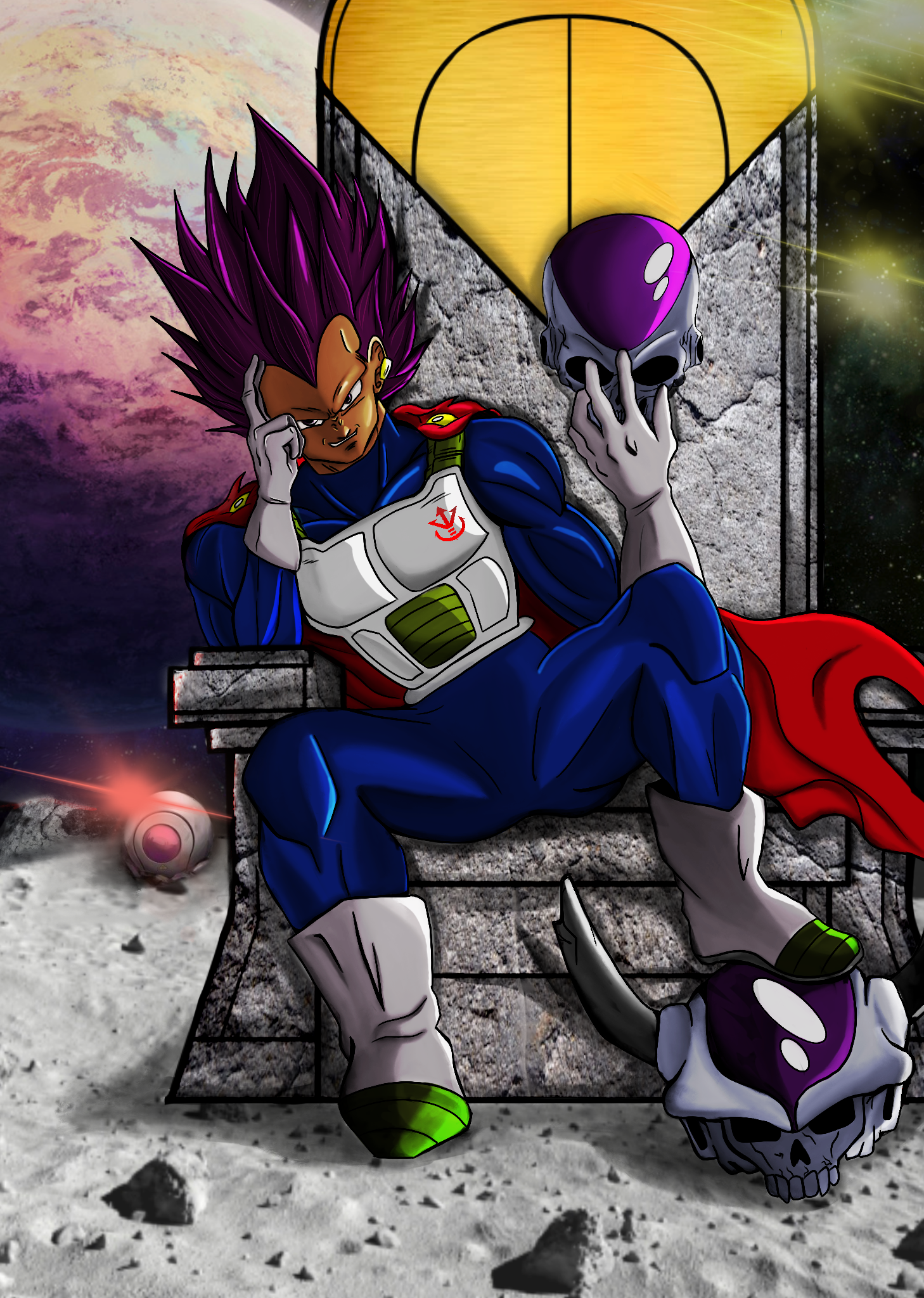 Ultra Ego Vegeta- Art Print