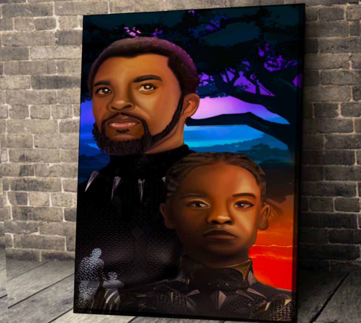 The Black Panthers - Canvas Print