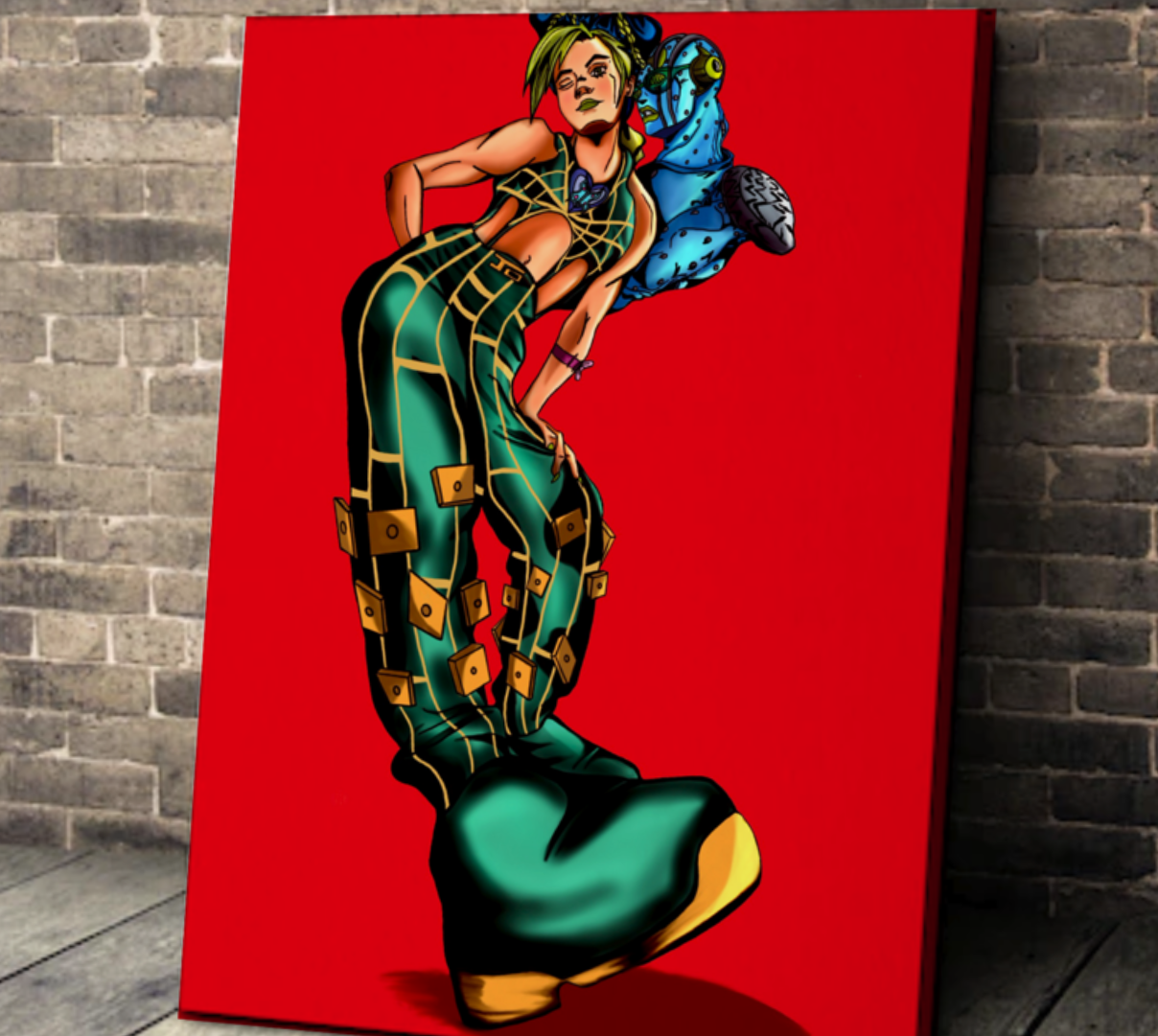 Jolyne Cujoh - Canvas Print