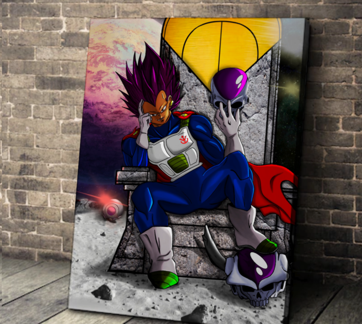 Ultra Ego Vegeta - Canvas Print