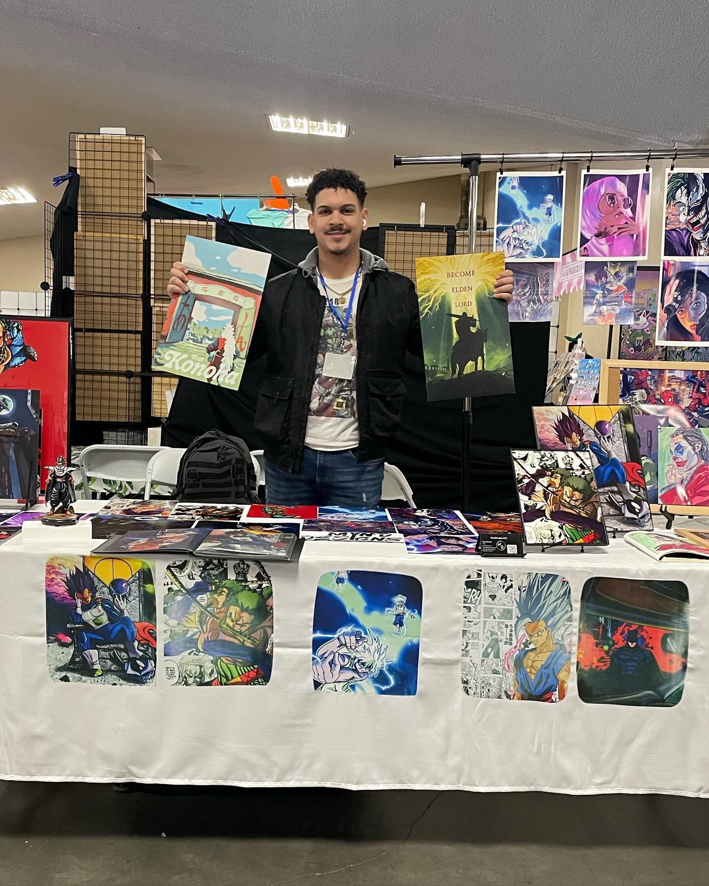 Just wrapped up my weekend in Fresno! Thank you to everyone who stopped by my booth to check out my art and support my business! I&rsquo;m grateful and humbled by all the support I received. &thinsp;
&thinsp;
Huge Shoutout to all the amazing artist a