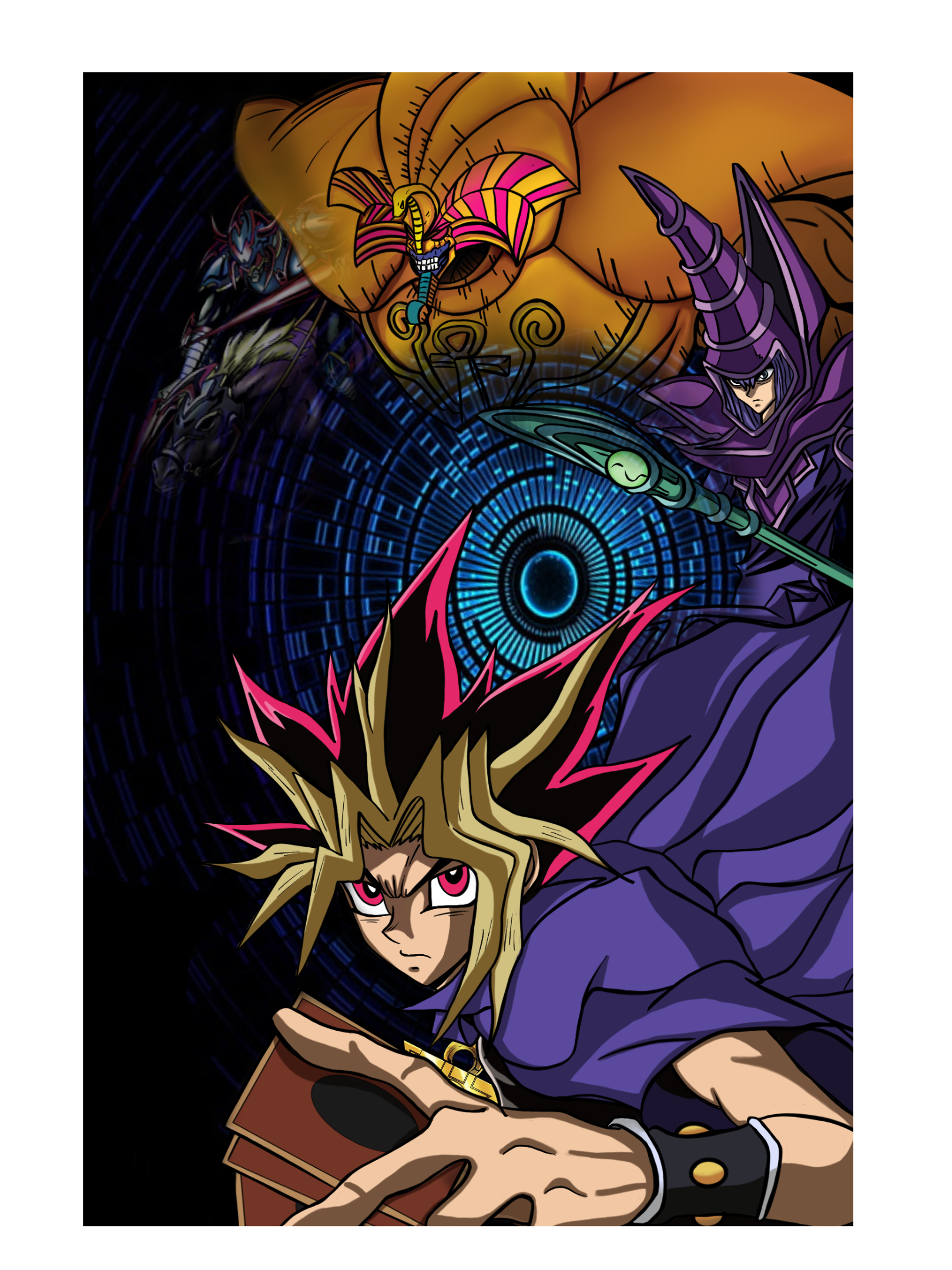 Yu-Gi-OH-King of Games- Art Print