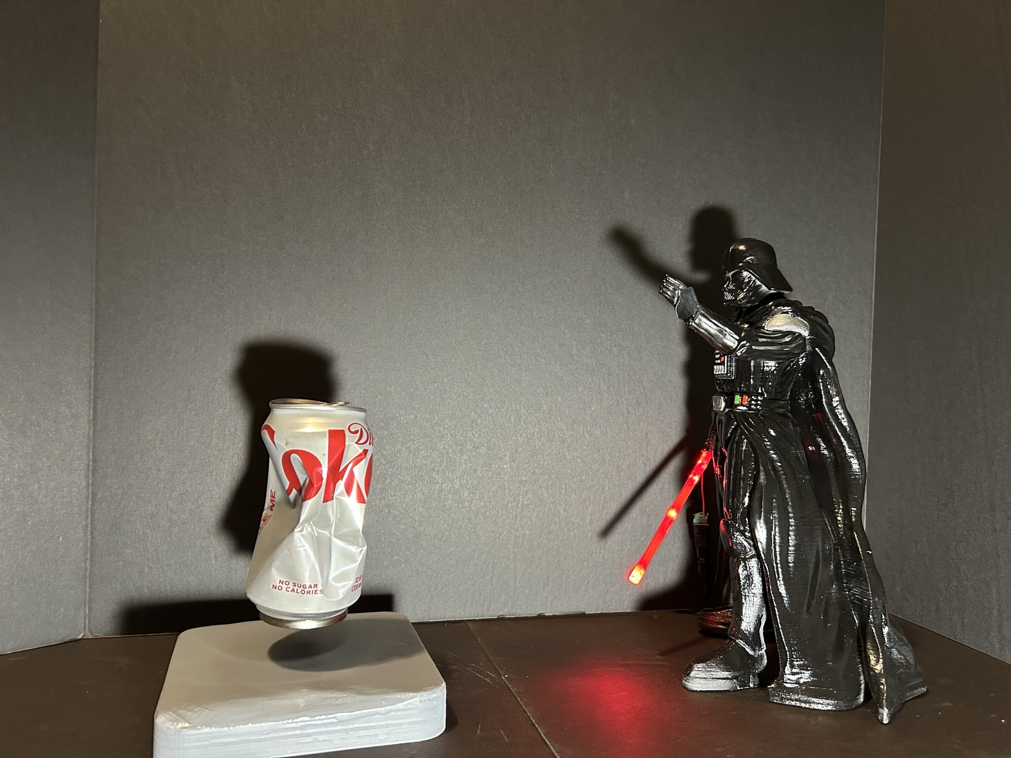 Darth Vader Figure with Levitating Stand