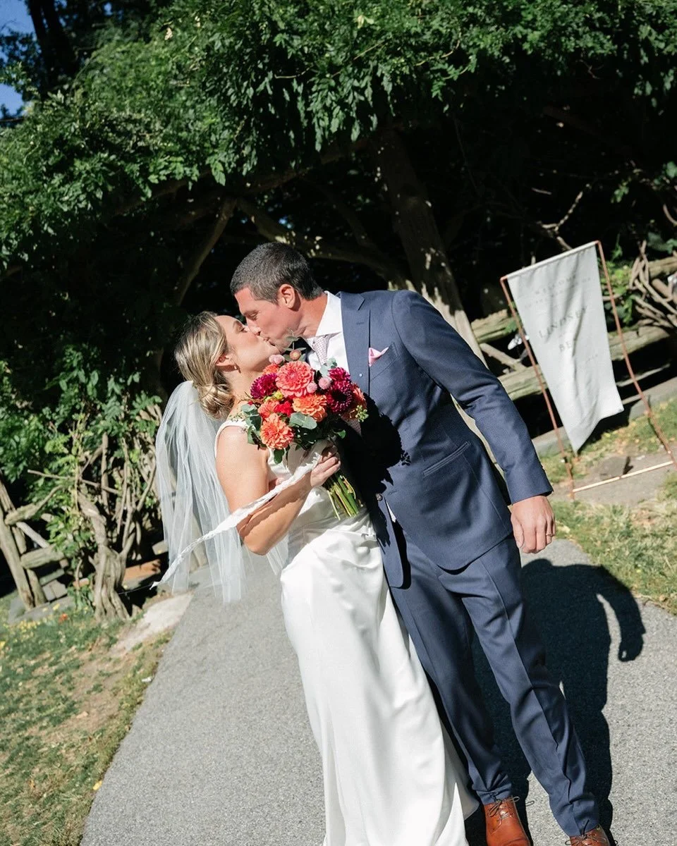 Congratulations to @lindsluds on her recent wedding with Ben in Central Park. As many of you know, Lindsey is our wedding/event coordinator; the lovely voice you will hear when you call us and the extraordinary woman who keeps this business running s