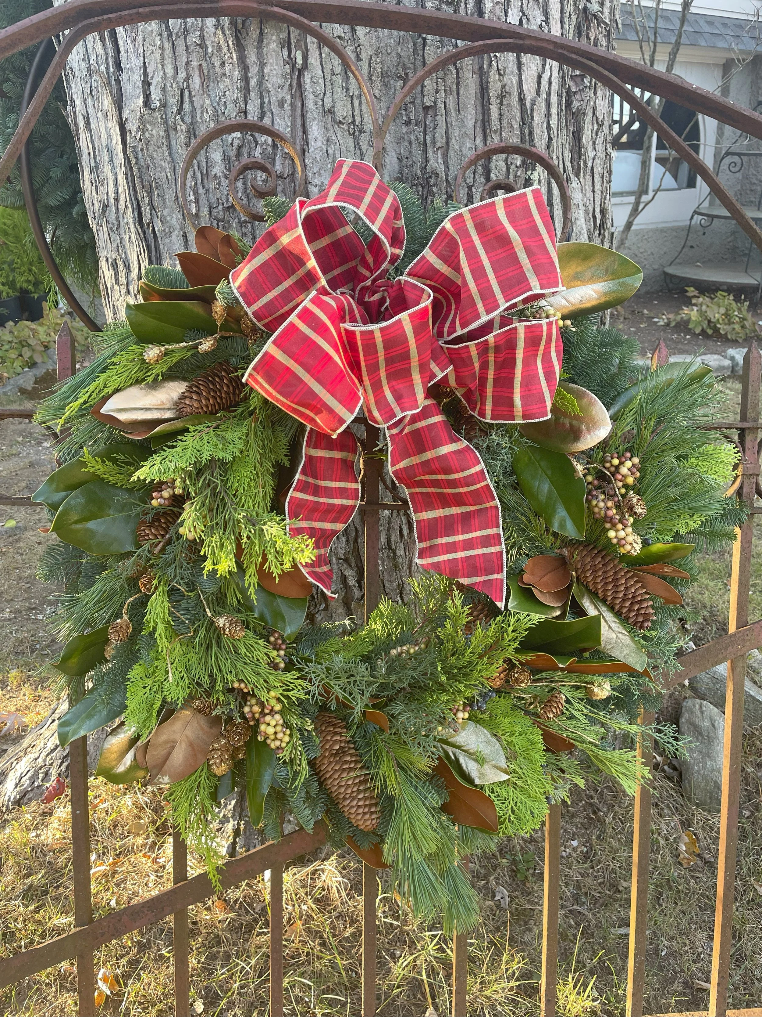 Fresh Winter Wreath