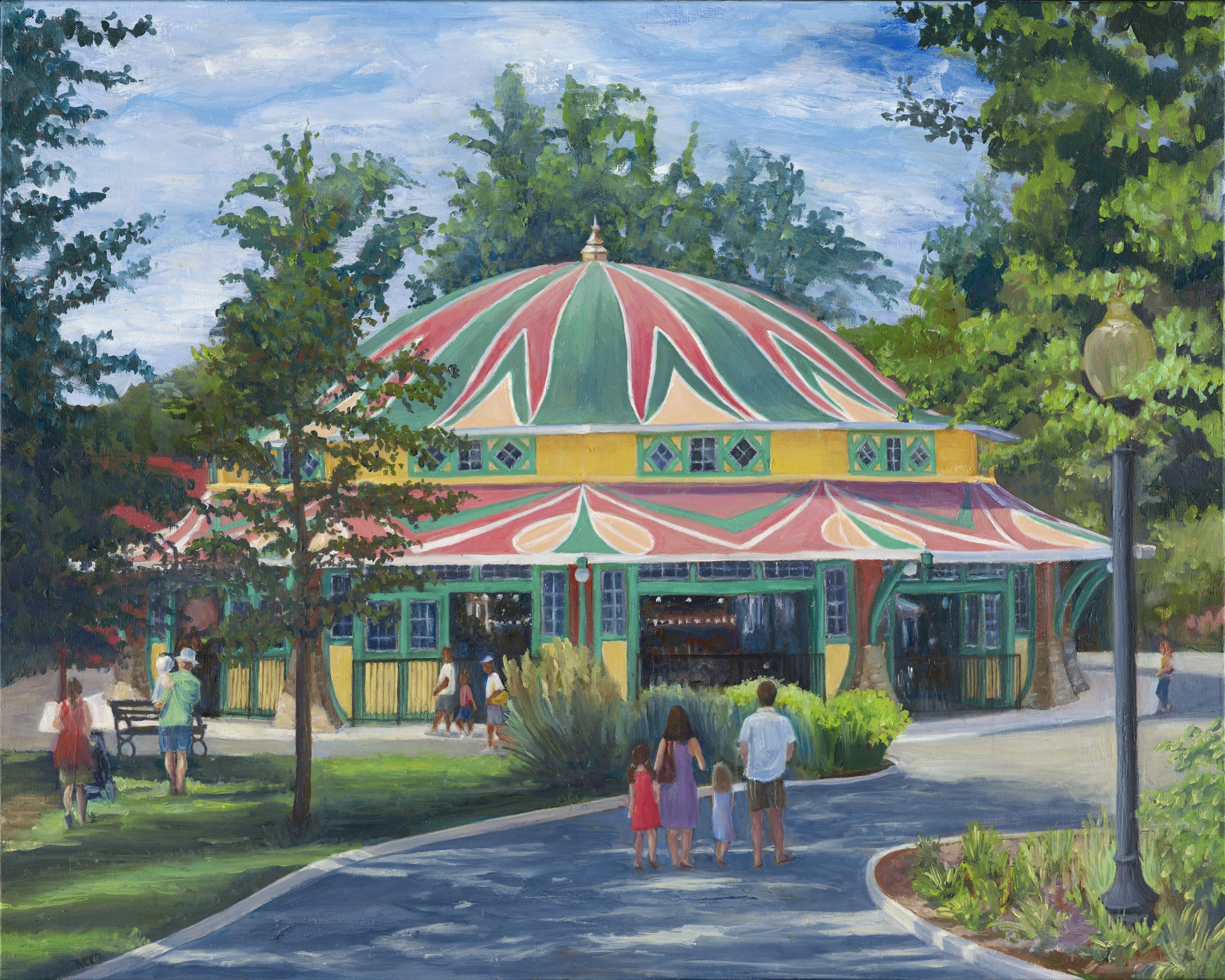 Dentzel Carousel - Summer Day