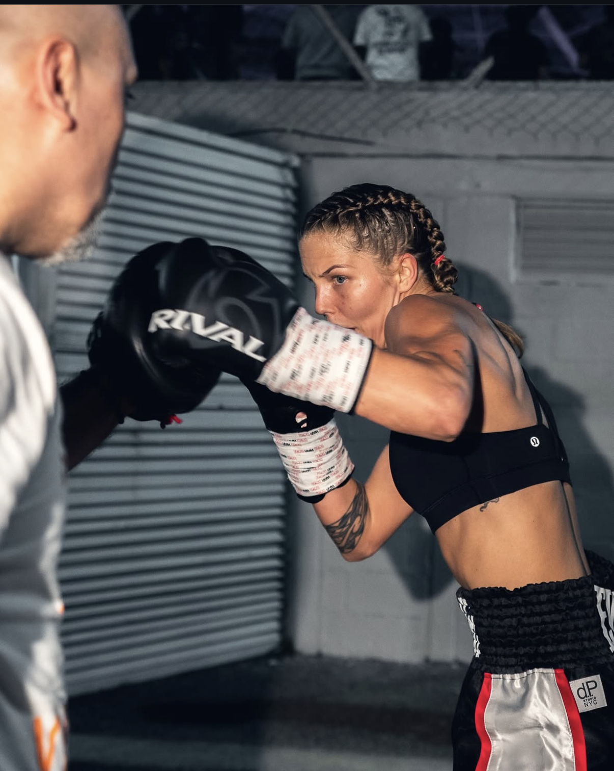 SATIN WOMEN’S VEST BOXING KIT