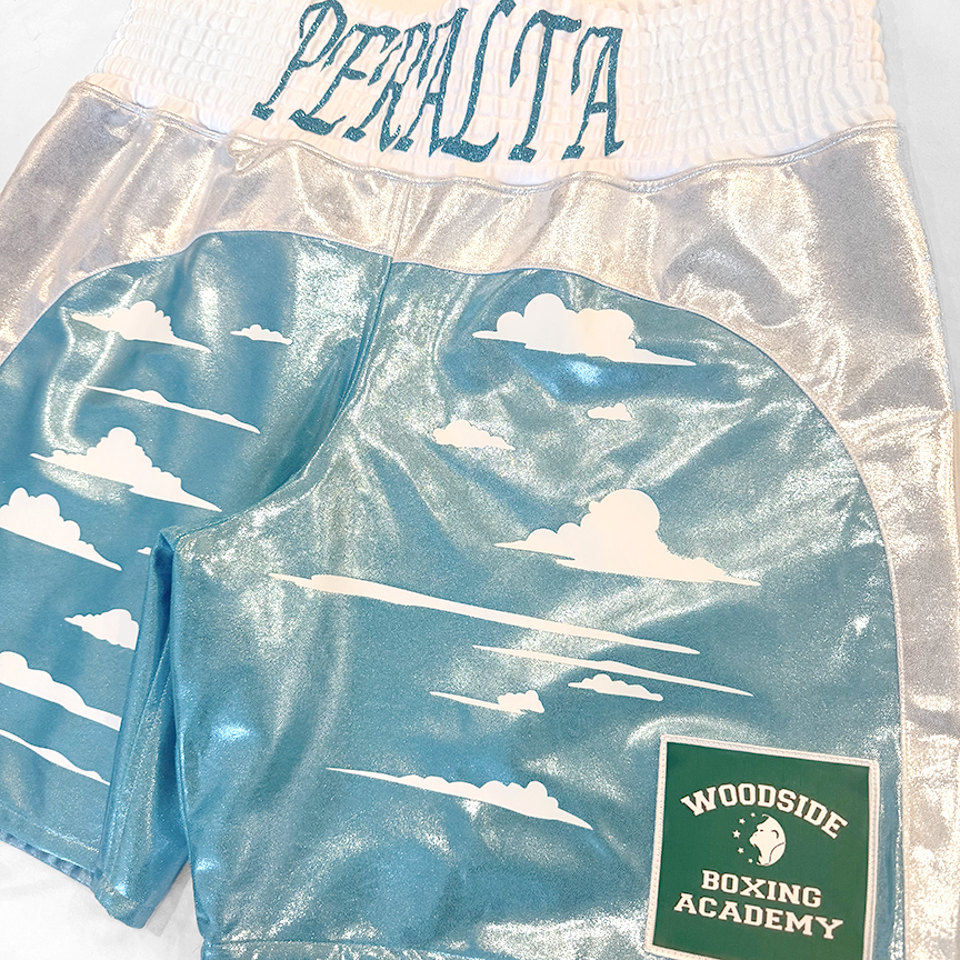 SATIN SPANDEX MEN’S BOXING TRUNKS