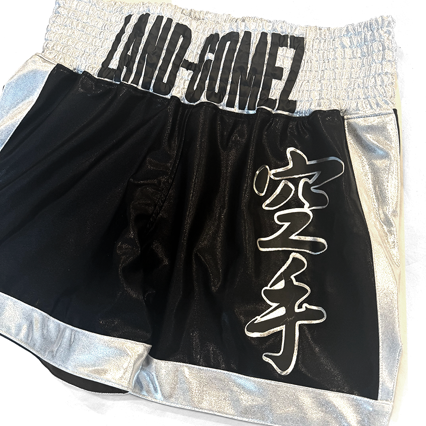 SATIN SPANDEX MUAY THAI SHORTS