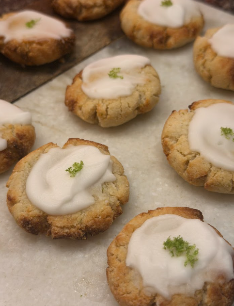 Gluten Free Key Lime Cookies