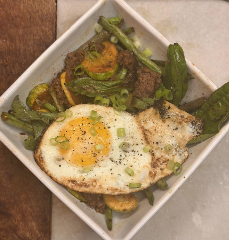 Ginger Basil Beef &amp; Seasonal Veggies