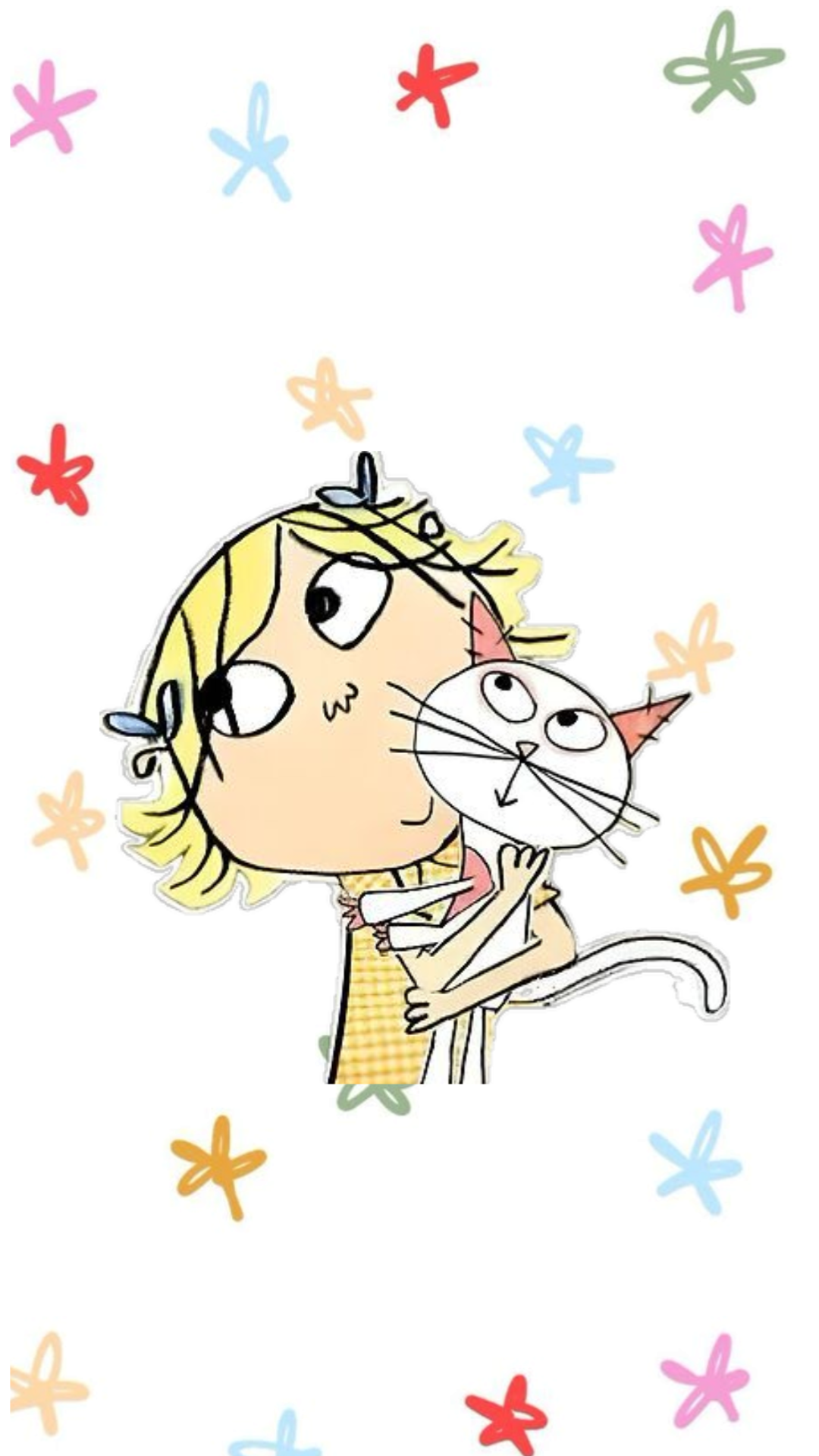 Charlie and Lola Whimsy Nostalgic Wallpapers