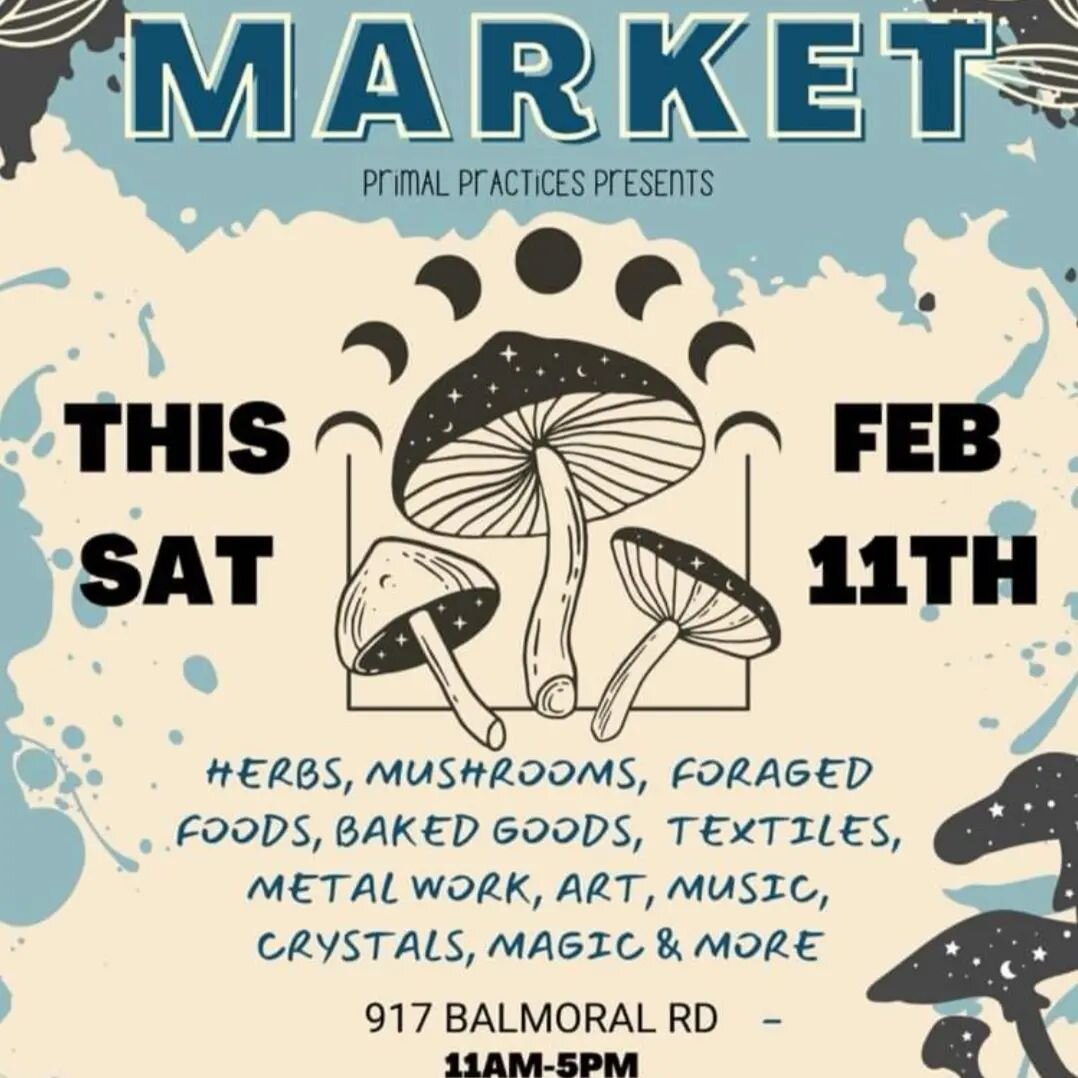 Come check out the fabulous vendors (including yours truly) on Sat, Feb 11th from 11am-5pm. 917 Balmoral Road, Victoria ✨

Hosted by @primalpractices &amp; @quadrapodstudios