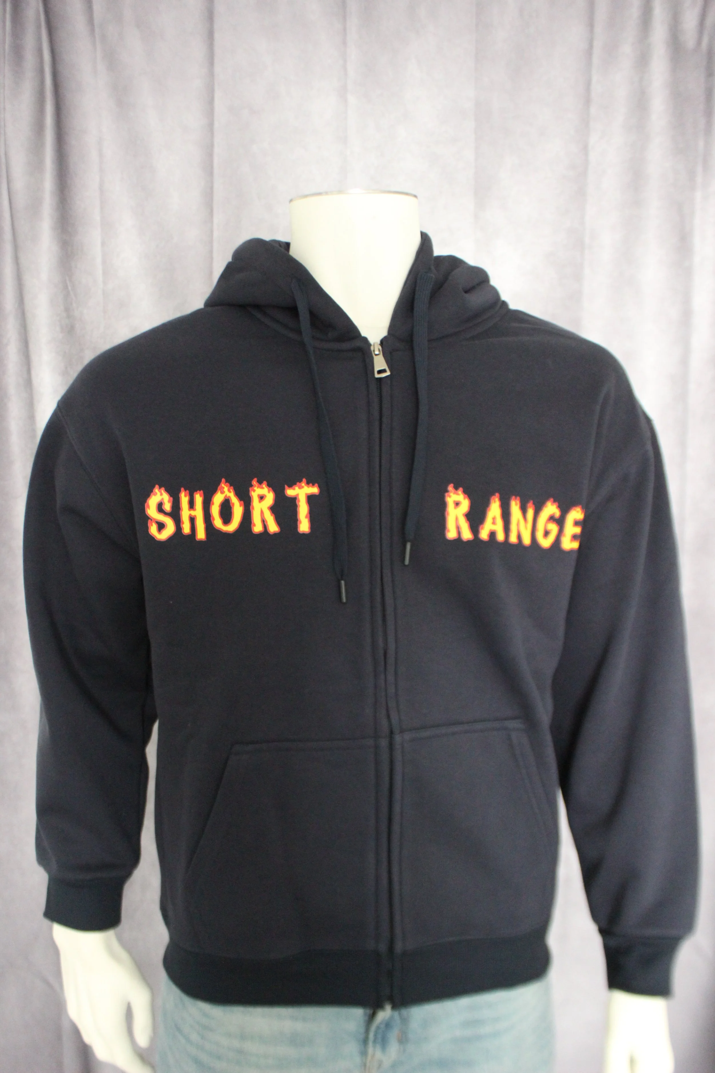 Short Range “Loyalty Comes With Scars” Hoodie (Navy/Red/Yellow)