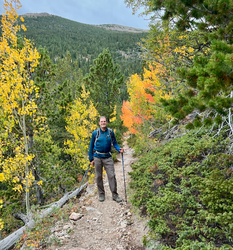 Autumn landscape near Nederland, Colorado, home of Being the Change Coaching.
